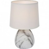 Lampa stołowa Marmo biała | Lucide - Elegancki Design