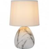 Lampa stołowa Marmo biała | Lucide - Elegancki Design