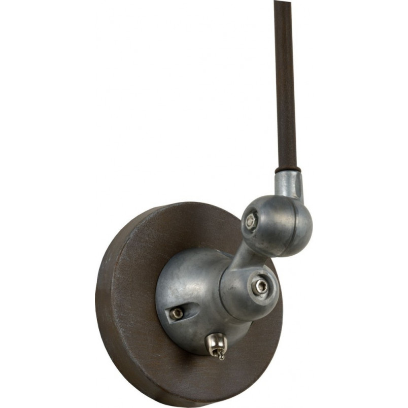 Kinkiet industrialny Lucide Honore | Loftowa lampa regulowana