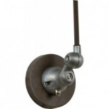 Kinkiet industrialny Lucide Honore | Loftowa lampa regulowana
