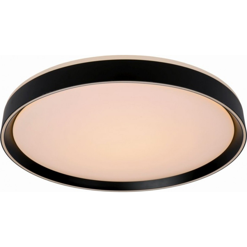 Plafon LED Nuria Czarny | Nowoczesne Lampy Lucide