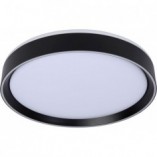 Plafon LED Nuria Czarny 40cm | Nowoczesne Lampy Lucide