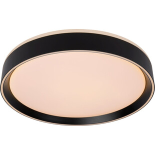 Plafon LED Nuria Czarny 40cm | Nowoczesne Lampy Lucide