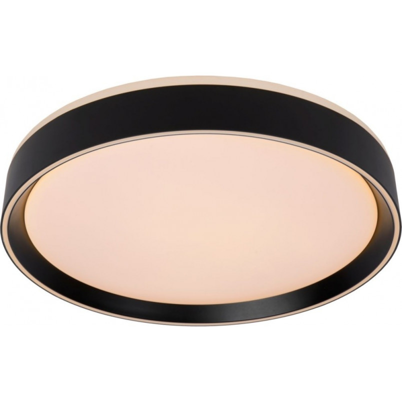Plafon LED Nuria Czarny 40cm | Nowoczesne Lampy Lucide