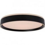 Plafon LED Nuria Czarny 40cm | Nowoczesne Lampy Lucide