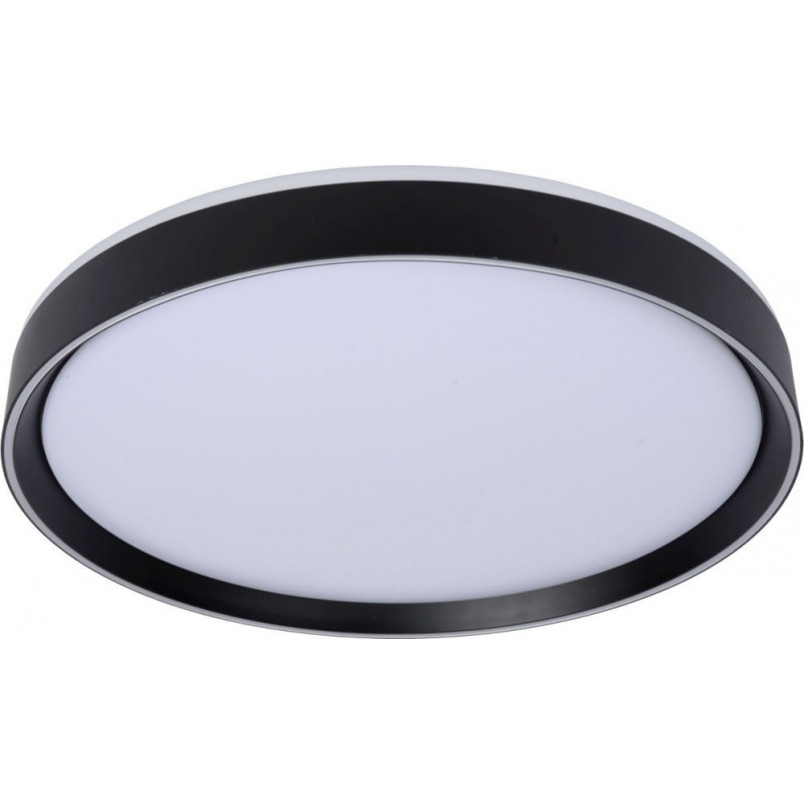 Plafon LED Okrągły Nuria Czarny 50cm | Lucide