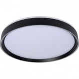 Plafon LED Okrągły Nuria Czarny 50cm | Lucide