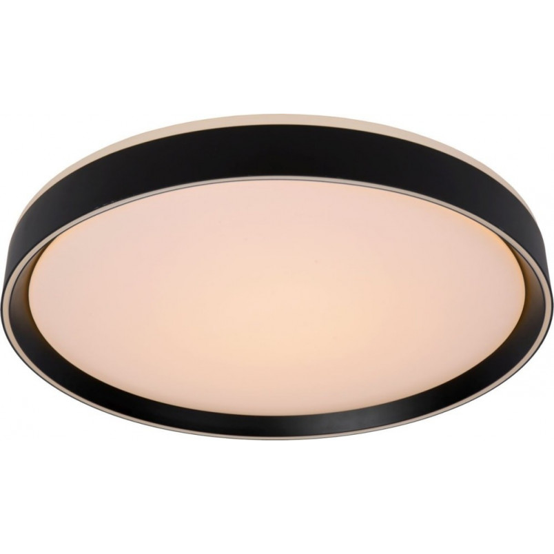 Plafon LED Okrągły Nuria Czarny 50cm | Lucide