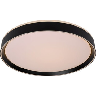 Plafon LED Okrągły Nuria Czarny 50cm | Lucide
