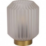 Lampa stołowa biało-złota Lucide Sueno - Eleganckie oświetlenie