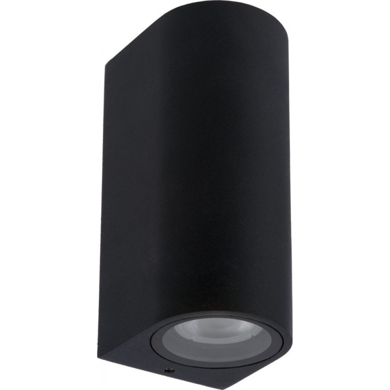 Kinkiet elewacyjny Zaro Round II czarny | Lucide