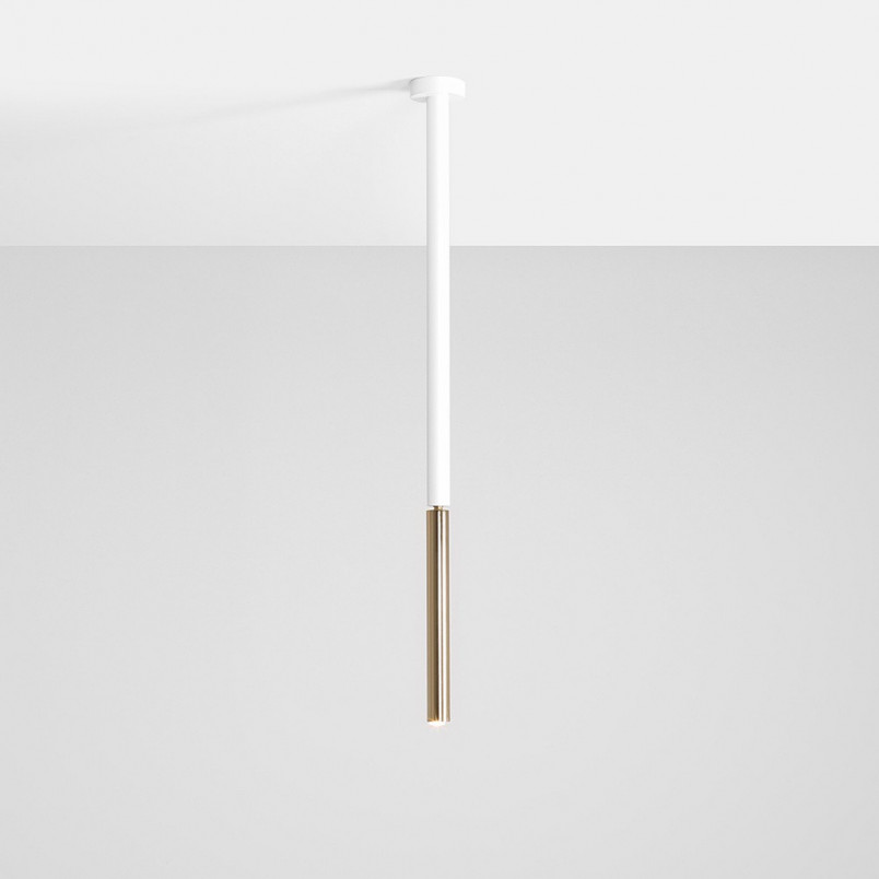 Lampa sufitowa glamour Stick | Biało-złota Aldex | Kup online