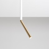Lampa sufitowa glamour Stick | Biało-złota Aldex | Kup online