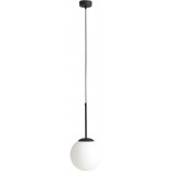 Lampa Wisząca Szklana Kula Bosso Mini 20cm Czarna Aldex | Sklep Lamp