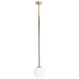 Lampa sufitowa szklana kula Pinne Long | Aldex