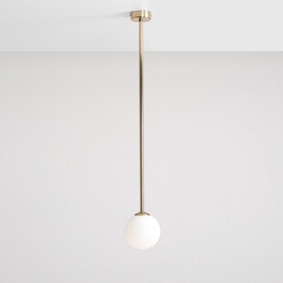 Lampa sufitowa szklana kula Pinne Long | Aldex
