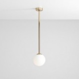 Lampa Sufitowa Szklana Kula Pinne Medium - Aldex | Elegancki Design