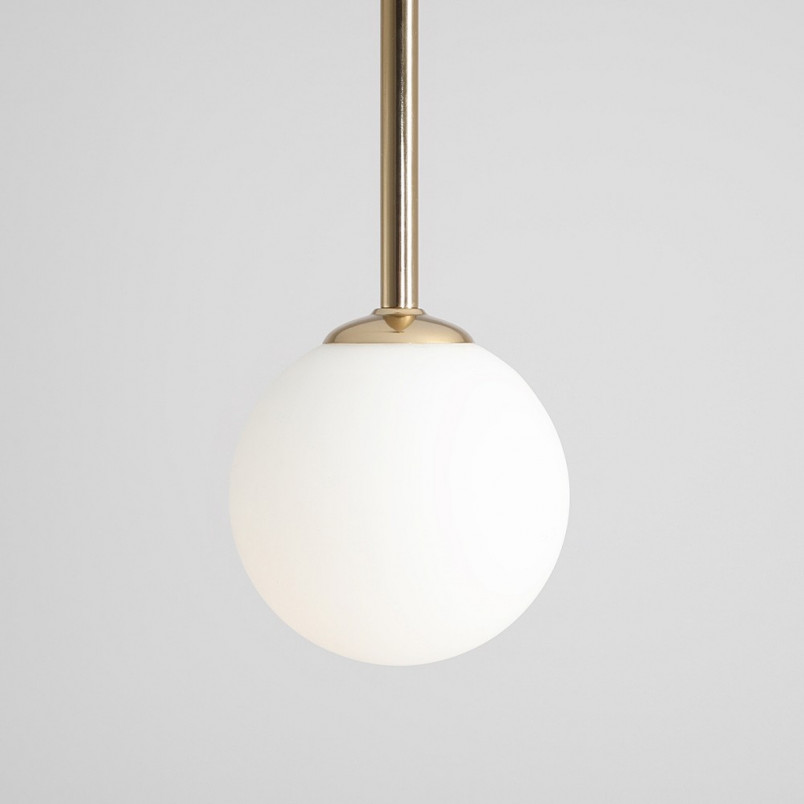 Lampa Sufitowa Szklana Kula Pinne Medium - Aldex | Elegancki Design