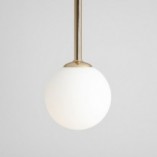 Lampa Sufitowa Szklana Kula Pinne Medium - Aldex | Elegancki Design