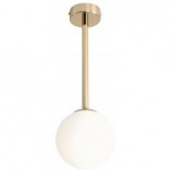 Lampa Sufitowa Szklana Kula Pinne Short 14cm | Aldex