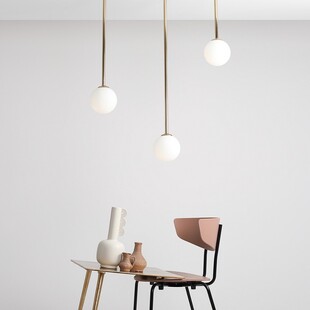 Lampa Sufitowa Szklana Kula Pinne Short 14cm | Aldex