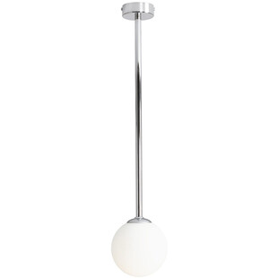 Lampa sufitowa szklana kula Pinne Medium 14 chrom marki Aldex
