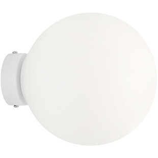 Kinkiet szklany Ball 20cm biały Aldex - Eleganckie oświetlenie