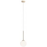 Lampa wisząca Bosso Mini | Złota kula szklana Aldex - Kup online