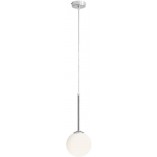Lampa Wisząca Bosso Mini | Szklana Kula Chrom Aldex | Sklep Lamp