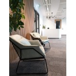 Fotel welurowy Fluence szary - Moos Home | Komfort i styl