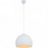 Stylowa Lampa wisząca geometryczna Costa 36 biała Auhilon do kuchni i salonu