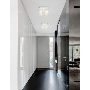 Reflektor sufitowy Gioba IV biały - Eleganckie oświetlenie LED