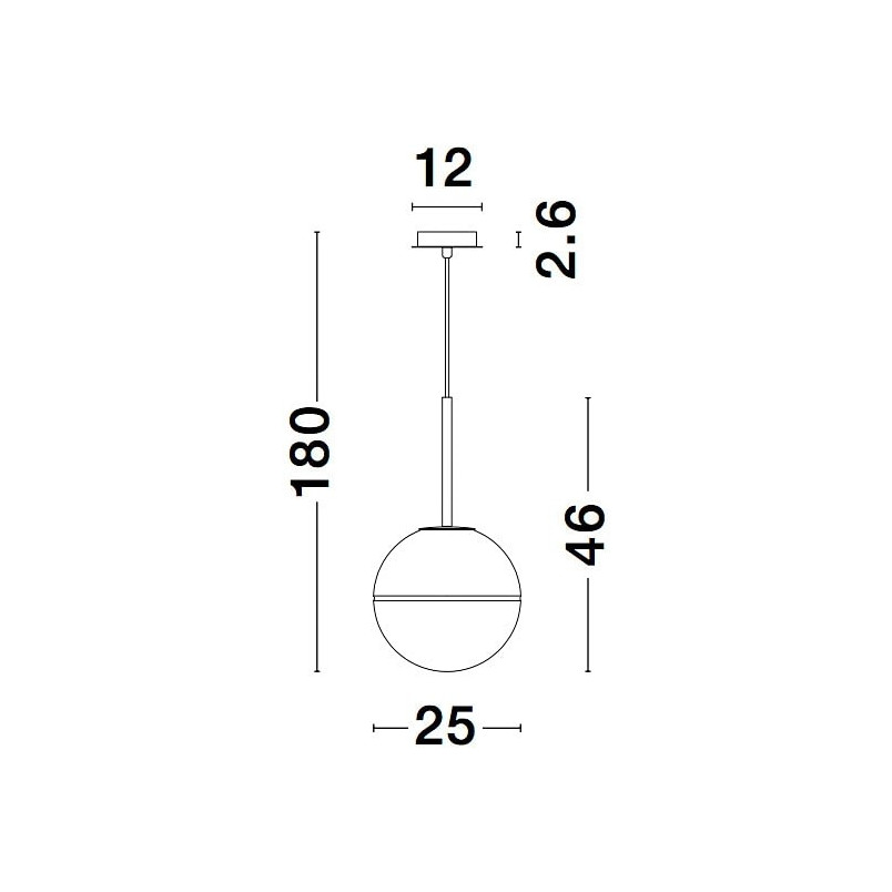 Lampa Wisząca Glamour Pekin - Szkło Białe/Mosiądz | Decolab24