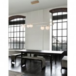 Lampa Wisząca Pekin - Szkło, Mosiądz, Glamour | Decolab24