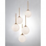 Lampa Wisząca Szklane Kule Pekin - Decolab24
