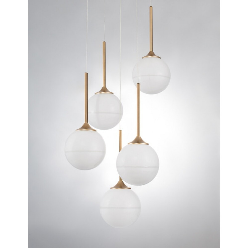 Lampa Wisząca Szklane Kule Pekin - Decolab24