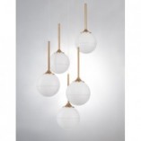 Lampa Wisząca Szklane Kule Pekin - Decolab24