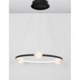 Lampa Wisząca Lilla LED Czarna | Nowoczesny Design