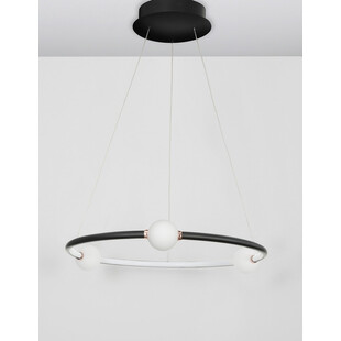 Lampa Wisząca Lilla LED Czarna | Nowoczesny Design