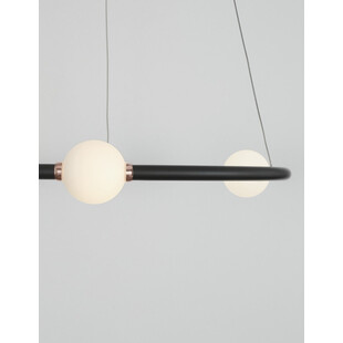 Lampa Wisząca Lilla LED Czarna | Nowoczesny Design