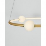 Lampa Wisząca Glamour Lilla - Złote Kule LED | Decolab24