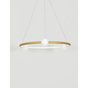 Lampa Wisząca Glamour Lilla - Złote Kule LED | Decolab24