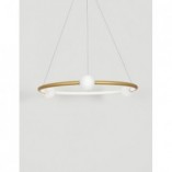 Lampa Wisząca Glamour Lilla - Złote Kule LED | Decolab24