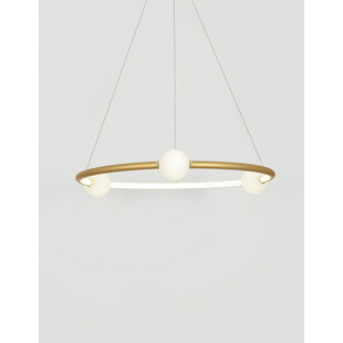 Lampa Wisząca Glamour Lilla - Złote Kule LED | Decolab24