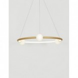 Lampa Wisząca Glamour Lilla - Złote Kule LED | Decolab24