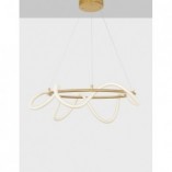 Lampa Wisząca LED Lireca - Mosiądz, 60cm | Decolab24