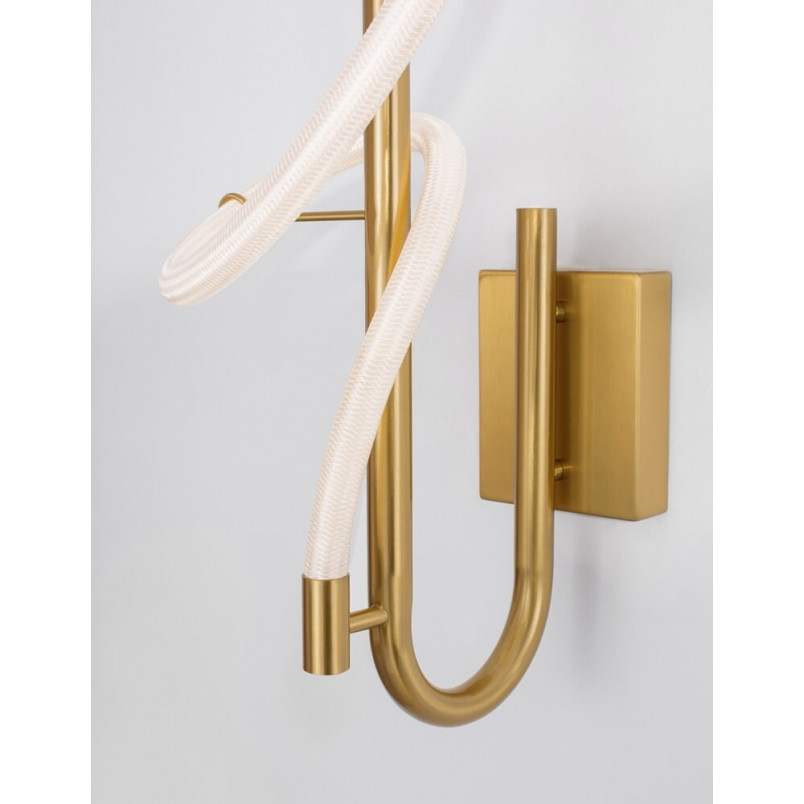 Kinkiet LED Złoty Lireca - Nowoczesny Design | Decolab24