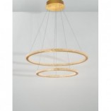 Lampa wisząca LED mosiądz | Nolion 60cm - Decolab24