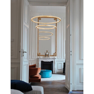 Lampa wisząca LED mosiądz | Nolion 60cm - Decolab24