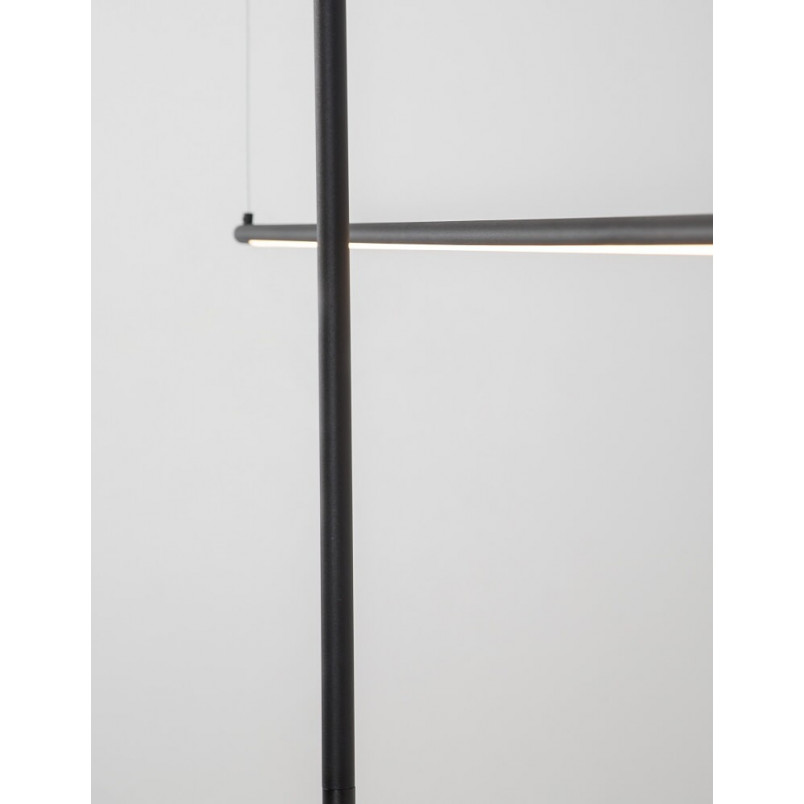 Lampa wisząca LED czarna - Minimalistyczny design | Decolab24